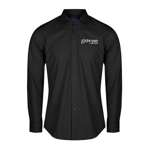 Chryso / Saint-Gobain - Men's Nicholson Premium Poplin L/S Shirt (Slim Fit) Thumbnail